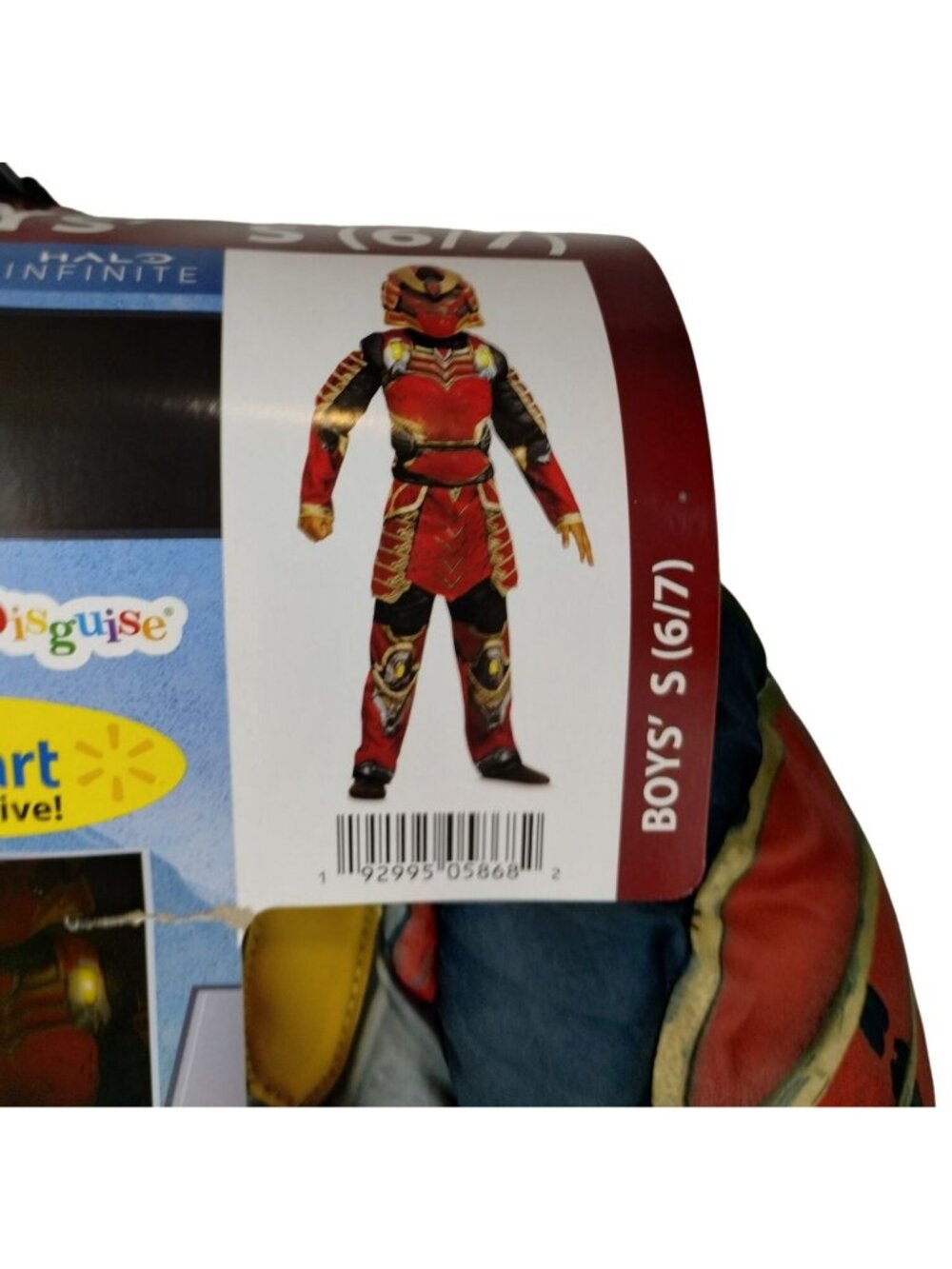 Disguise Boys S (6/7) Deluxe Light Up Halo Spartan Yoroi Halloween Costume - Picture 5 of 8